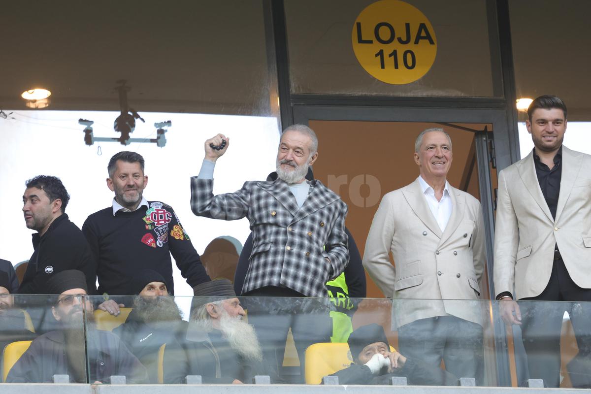 Gigi Becali, pe Arena Națională la FCSB - Universitatea Craiova  / foto GSP