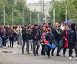 FCSB - Universitatea Craiova, fiesta roș-albastră, imagini înaintea meciului, 17 mai 2025