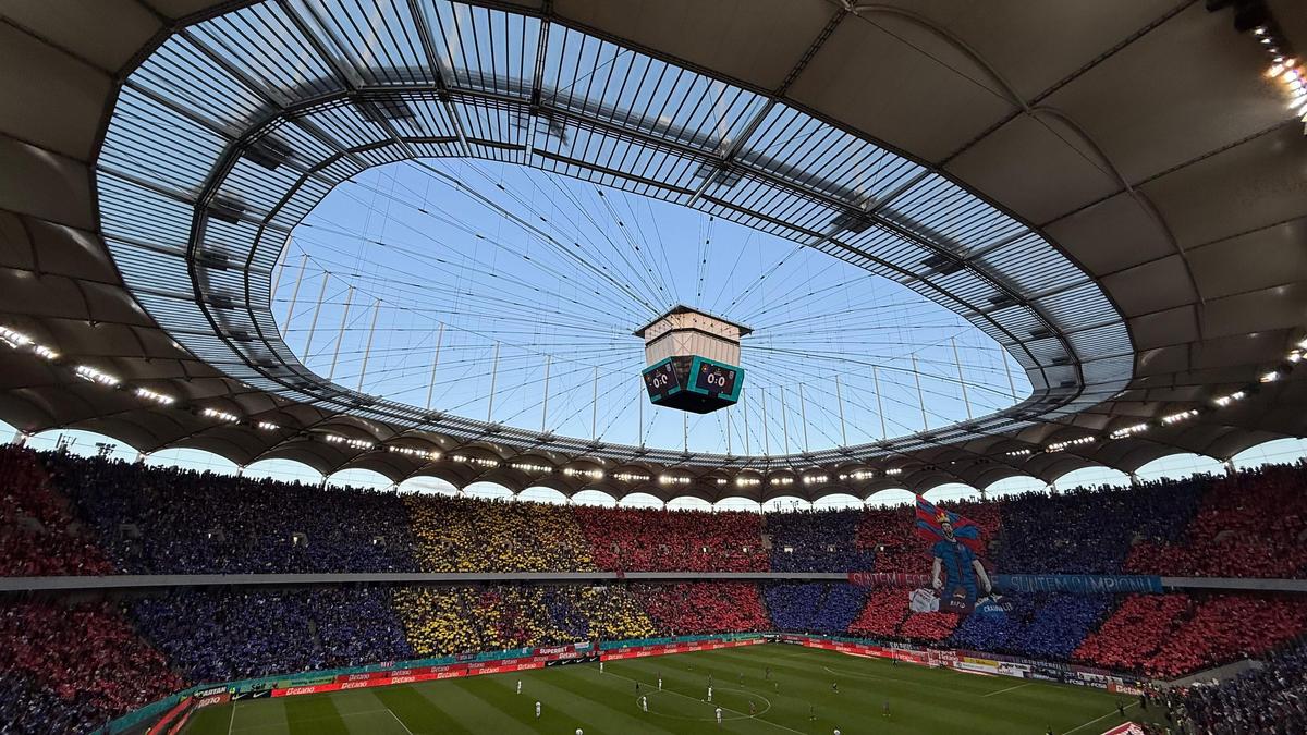 Galeria celor de la FCSB, scandare îndreptată către Mirel Rădoi! Momentul, surprins de reporterii GSP