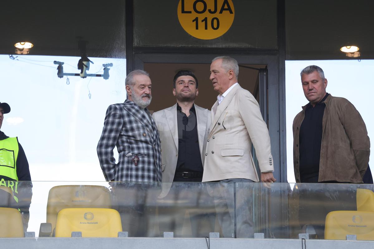 Gigi Becali, pe Arena Națională la FCSB - Universitatea Craiova  / foto GSP