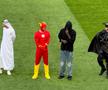 Jucătorii FCSB au venit deghizați în personaje din desenele animate, imagini de pe gazon