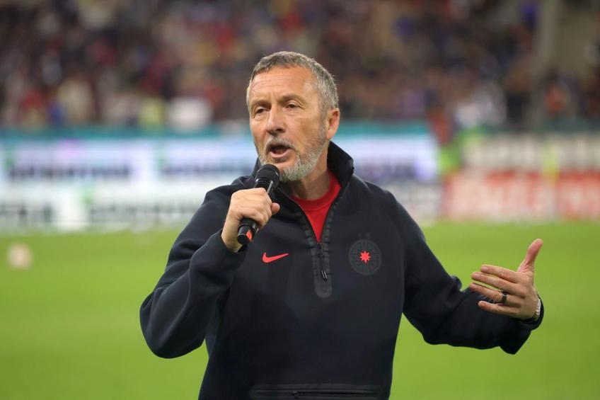 Ce s-a întâmplat în pauza petrecerii de titlu de la FCSB - Universitatea Craiova: „Așa cum v-am obișnuit” / foto: Ionuț Iordache (GSP)