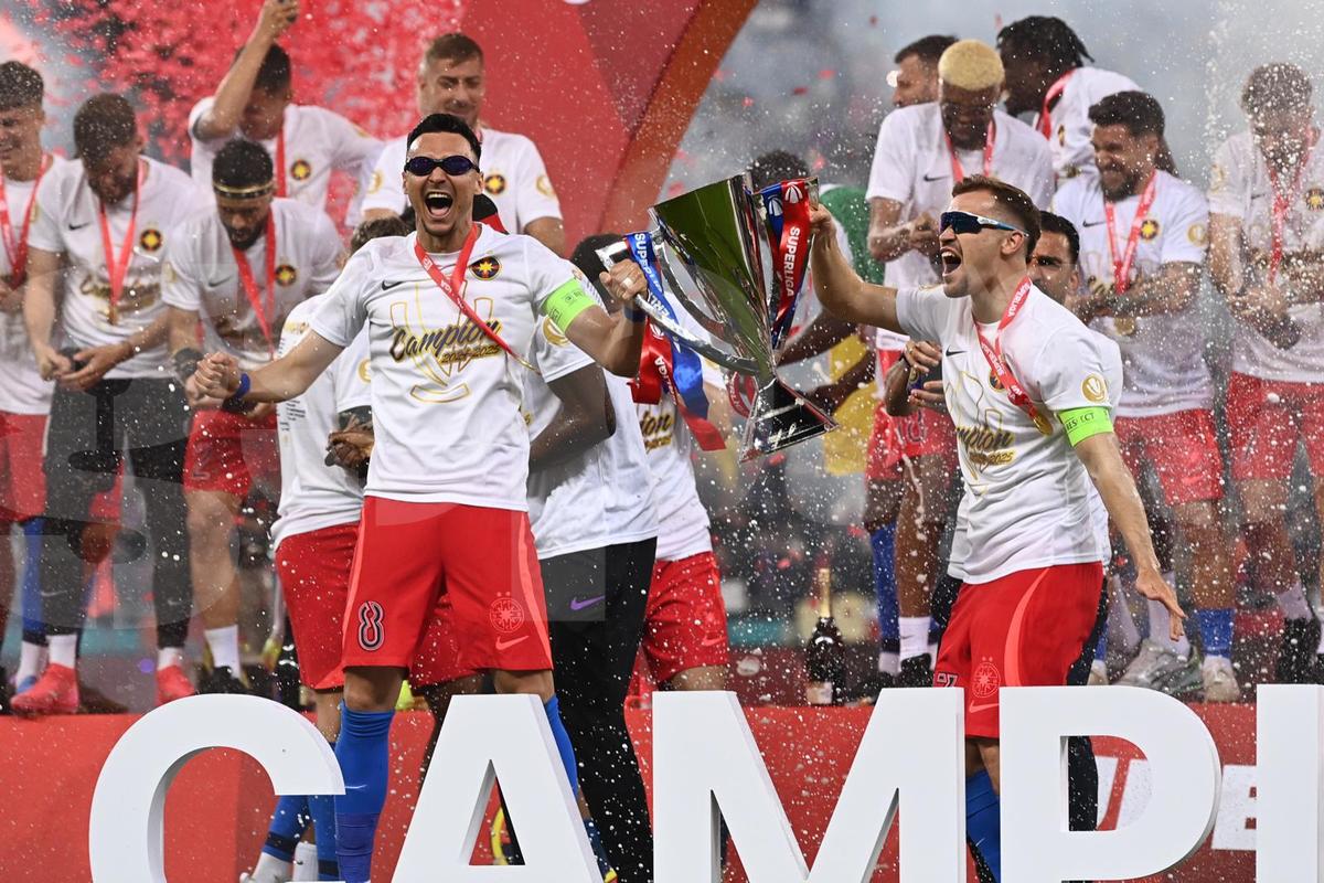 Cele mai tari imagini de la petrecerea de titlu a FCSB-ului