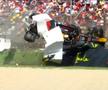 Yuki Tsunoda, accident violent în calificările de la Imola