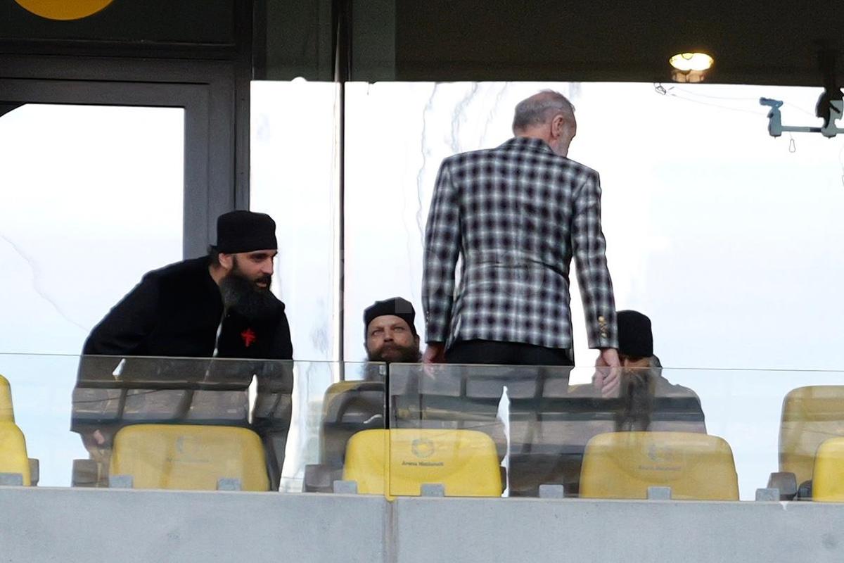 Gigi Becali, pe Arena Națională la FCSB - Universitatea Craiova  / foto GSP