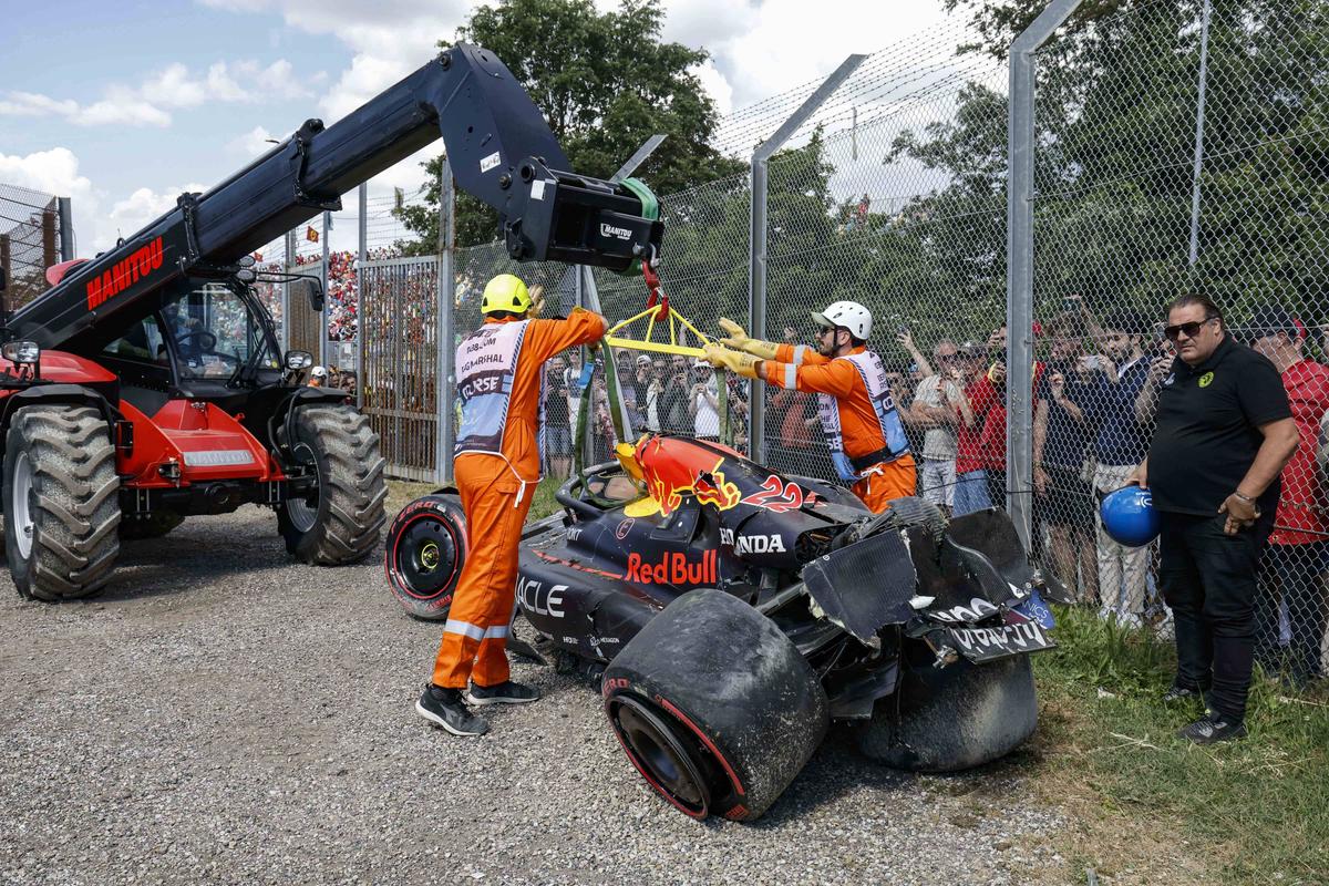 Yuki Tsunoda, accident violent în calificările de la Imola