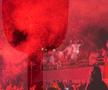 Petrecere și foc de artificii în Piața Constituției. FCSB, campioană Superligă 2024-2025. Foto: Sergiu Alexandru (GSP.RO)