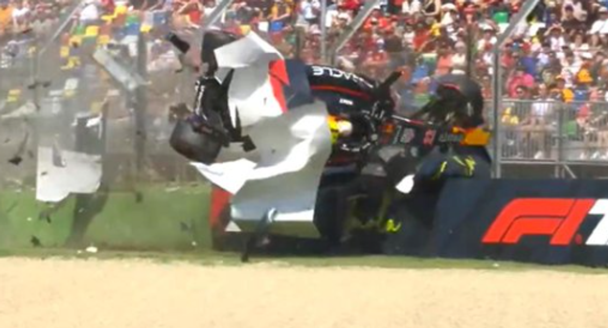 Yuki Tsunoda, accident violent în calificările de la Imola