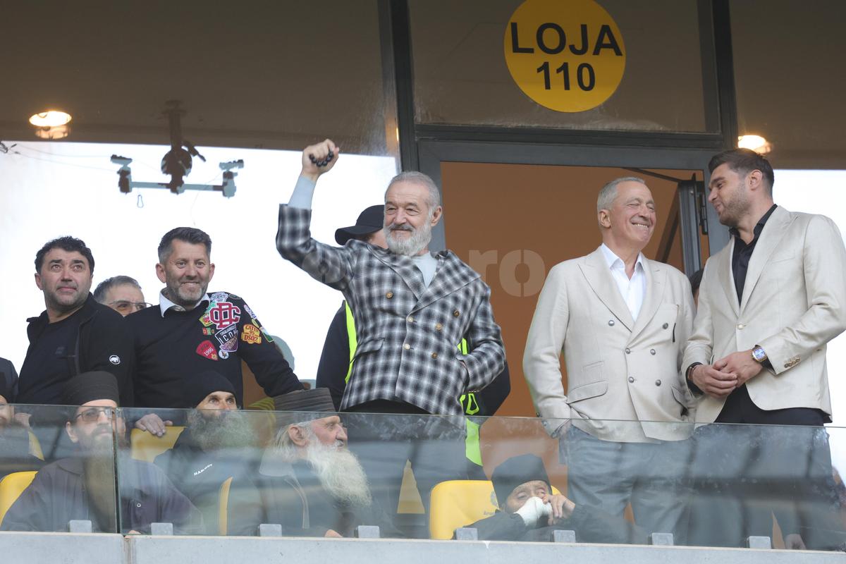 Gigi Becali, pe Arena Națională la FCSB - Universitatea Craiova  / foto GSP