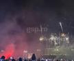 Petrecere și foc de artificii în Piața Constituției. FCSB, campioană Superligă 2024-2025. Foto: Sergiu Alexandru (GSP.RO)