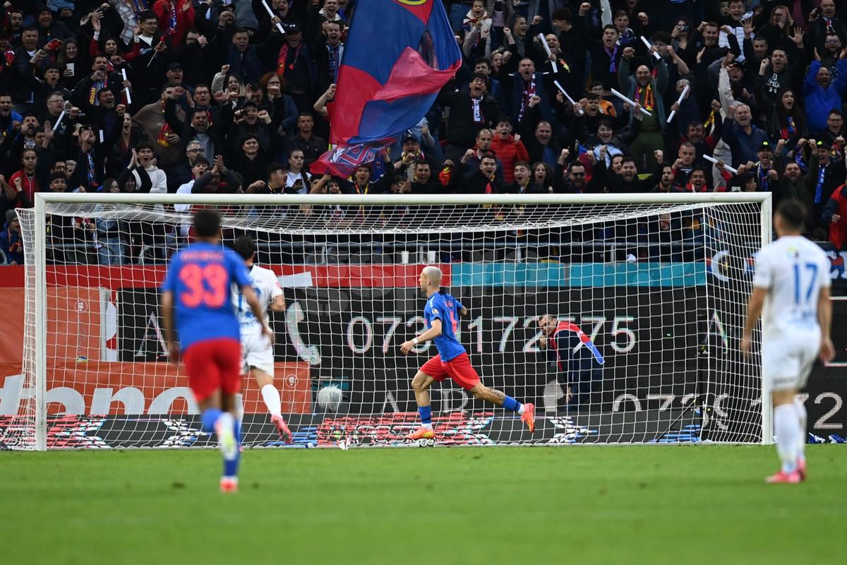 FCSB - Universitatea Craiova, petrecere de titlu pentru bucureșteni, imagini din meci // 17.05.2025