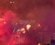 Petrecere și foc de artificii în Piața Constituției. FCSB, campioană Superligă 2024-2025. Foto: Sergiu Alexandru (GSP.RO)