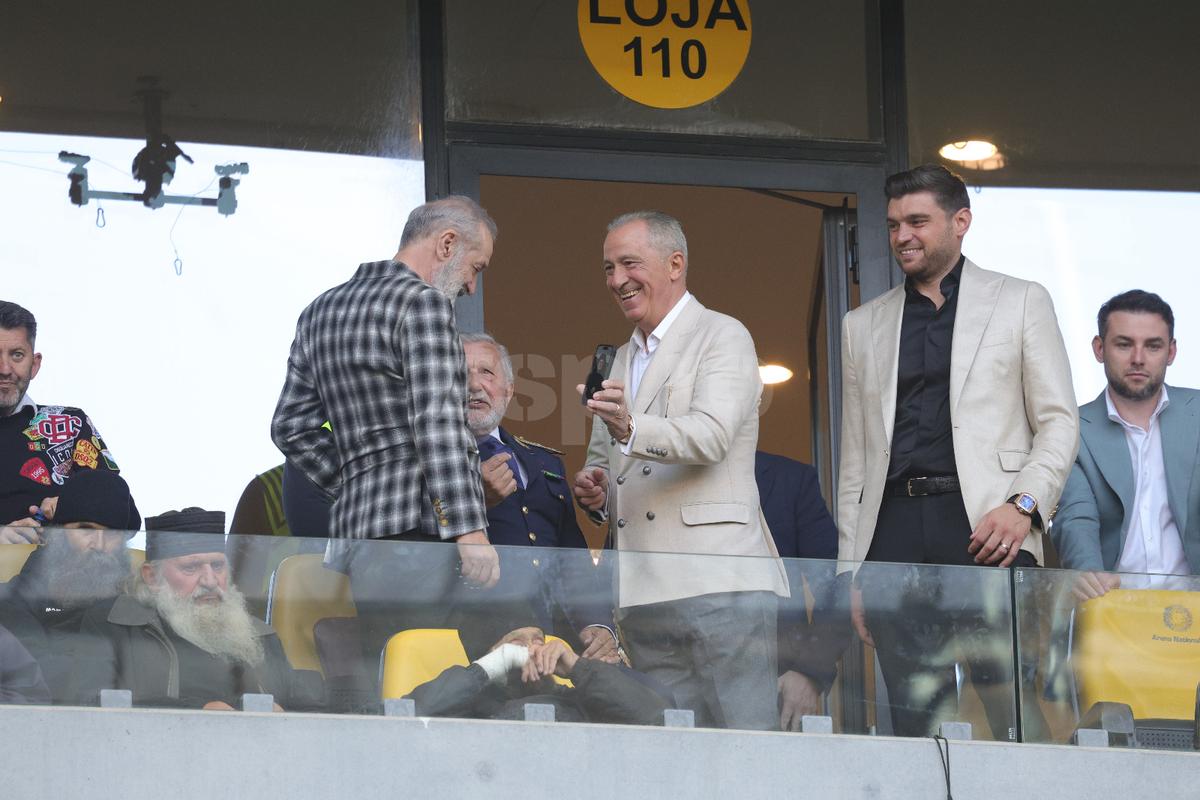 Ilie Năstase a fost prezent la FCSB - Universitatea Craiova