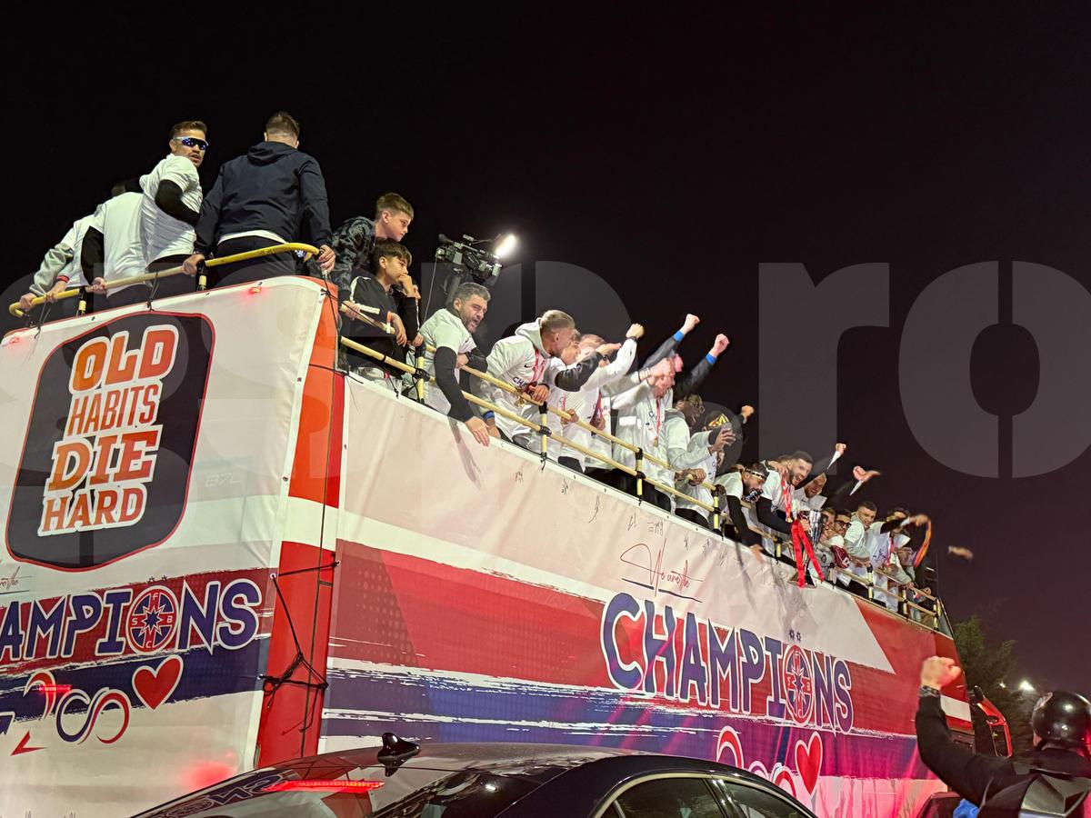 FCSB, petrecere în autocar