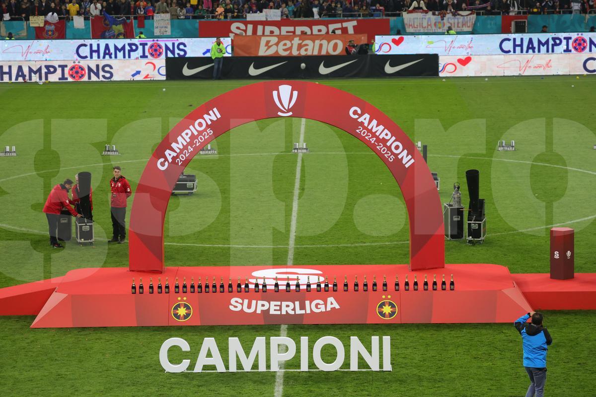 FCSB - sărbătoare de titlu // 17.05.2025