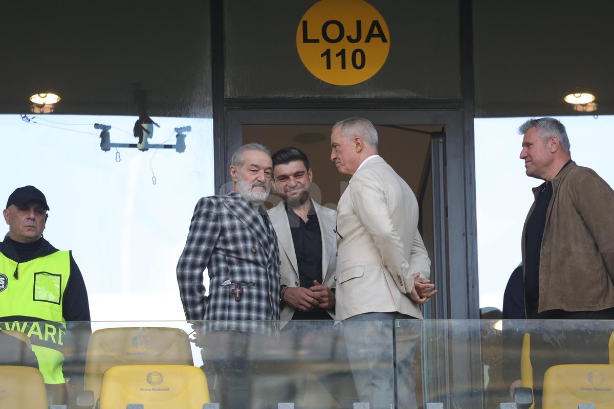 Gigi Becali, pe Arena Națională la FCSB - Universitatea Craiova  / foto GSP