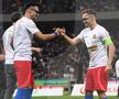 Adrian Șut, Darius Olaru. FCSB, campioană Superligă 2024-2025. Foto: Eduard Vînătoru / Ionuț Iordache (GSP.RO)