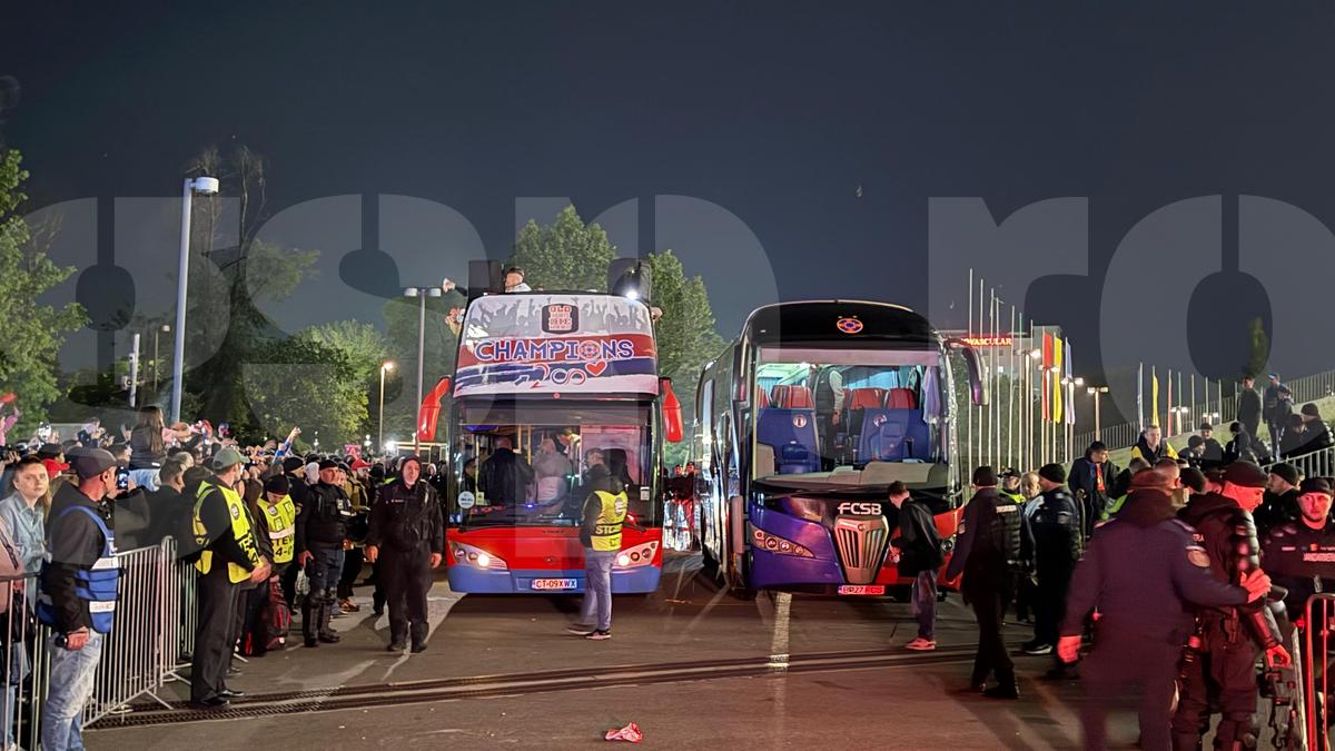 FCSB, petrecere în autocar