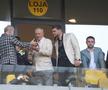 Mihai Mincu, Ilie Năstase, Teia Sponte, Gigi Becali. FCSB, campioană Superligă 2024-2025. Foto: Ionuț Iordache (GSP.RO)