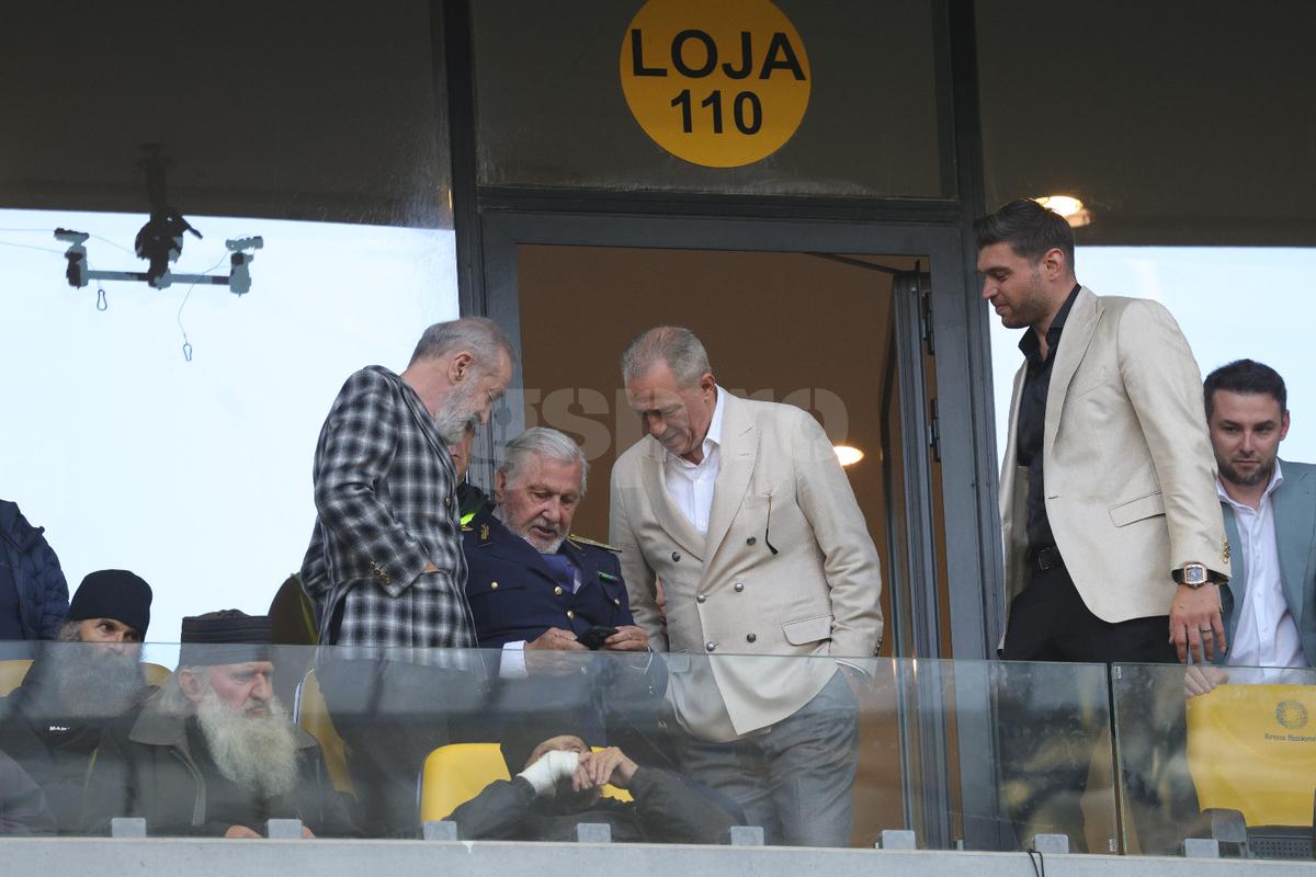 Ilie Năstase a fost prezent la FCSB - Universitatea Craiova