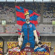 Scenografia pregătită de FCSB / FOTO: GSP