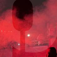 Petrecere și foc de artificii în Piața Constituției. FCSB, campioană Superligă 2024-2025. Foto: Sergiu Alexandru (GSP.RO)