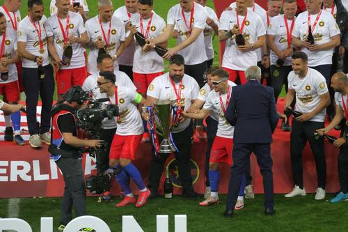 FCSB a sărbătorit un nou titlu în Superliga/ foto: Ionuț Iordache (GSP)