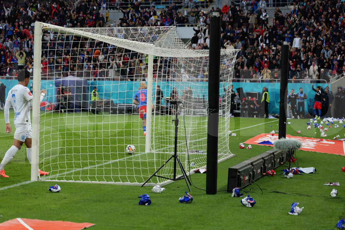 FCSB - Universitatea Craiova, petrecere de titlu pentru bucureșteni, imagini din meci // 17.05.2025