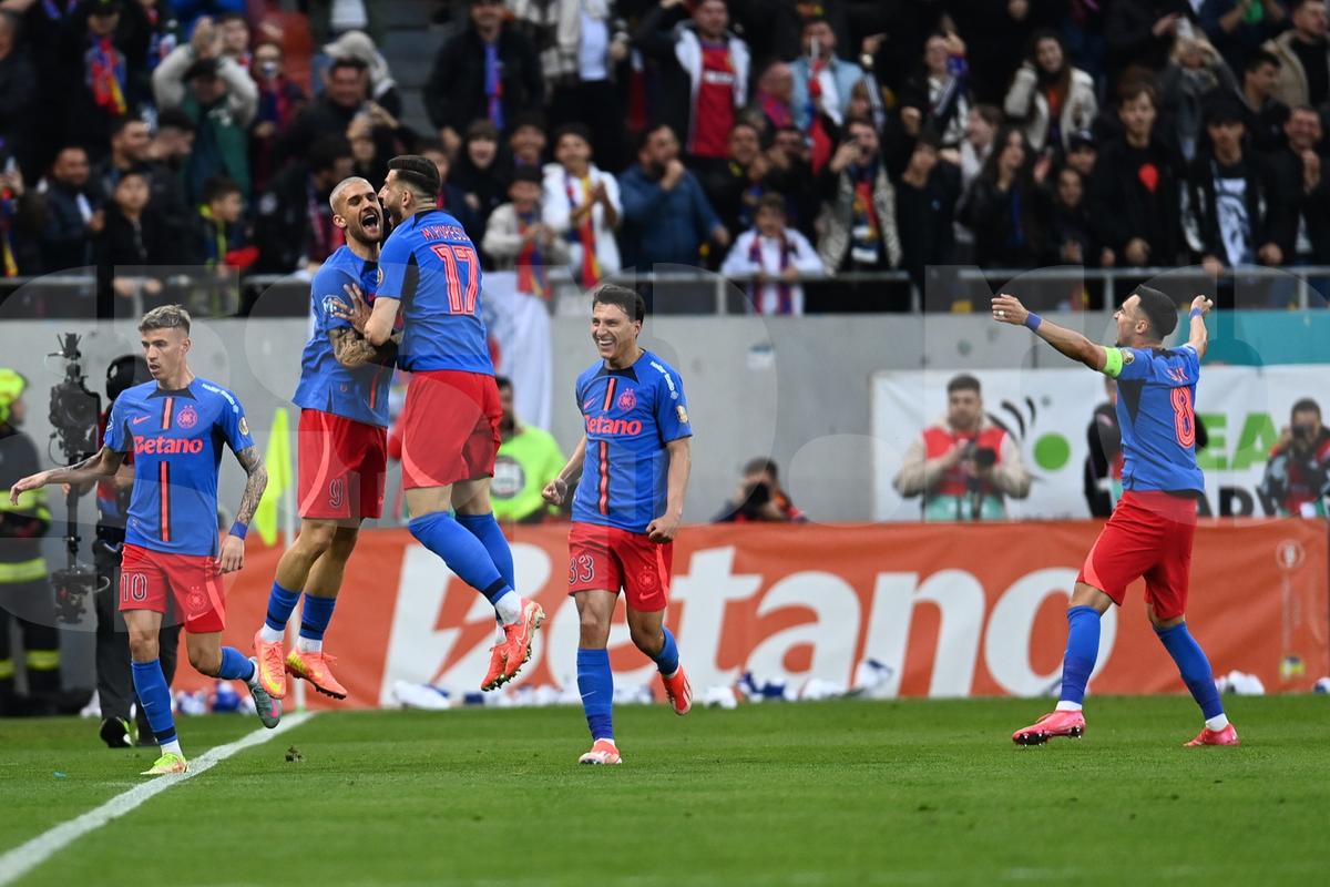 FCSB - Universitatea Craiova, petrecere de titlu pentru bucureșteni, imagini din meci // 17.05.2025