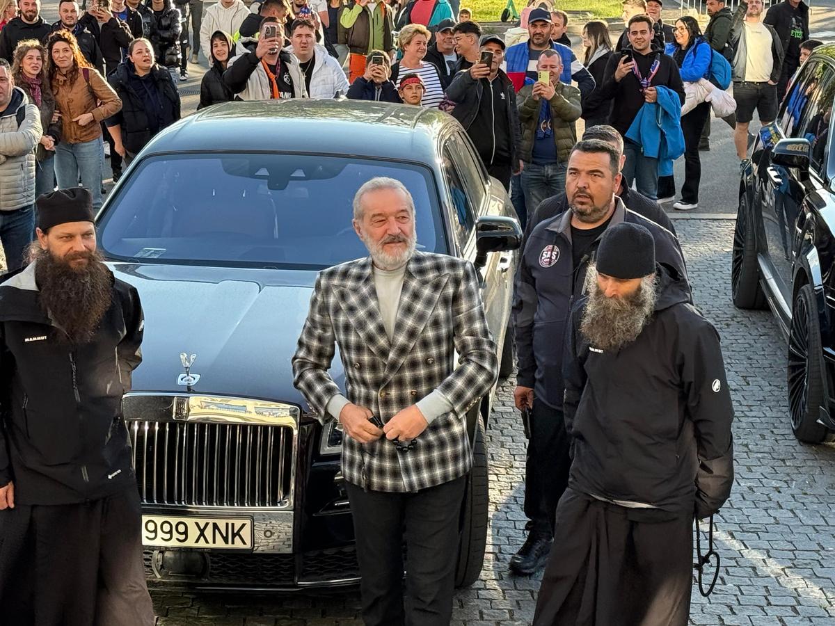 Gigi Becali, pe Arena Națională la FCSB - Universitatea Craiova  / foto GSP