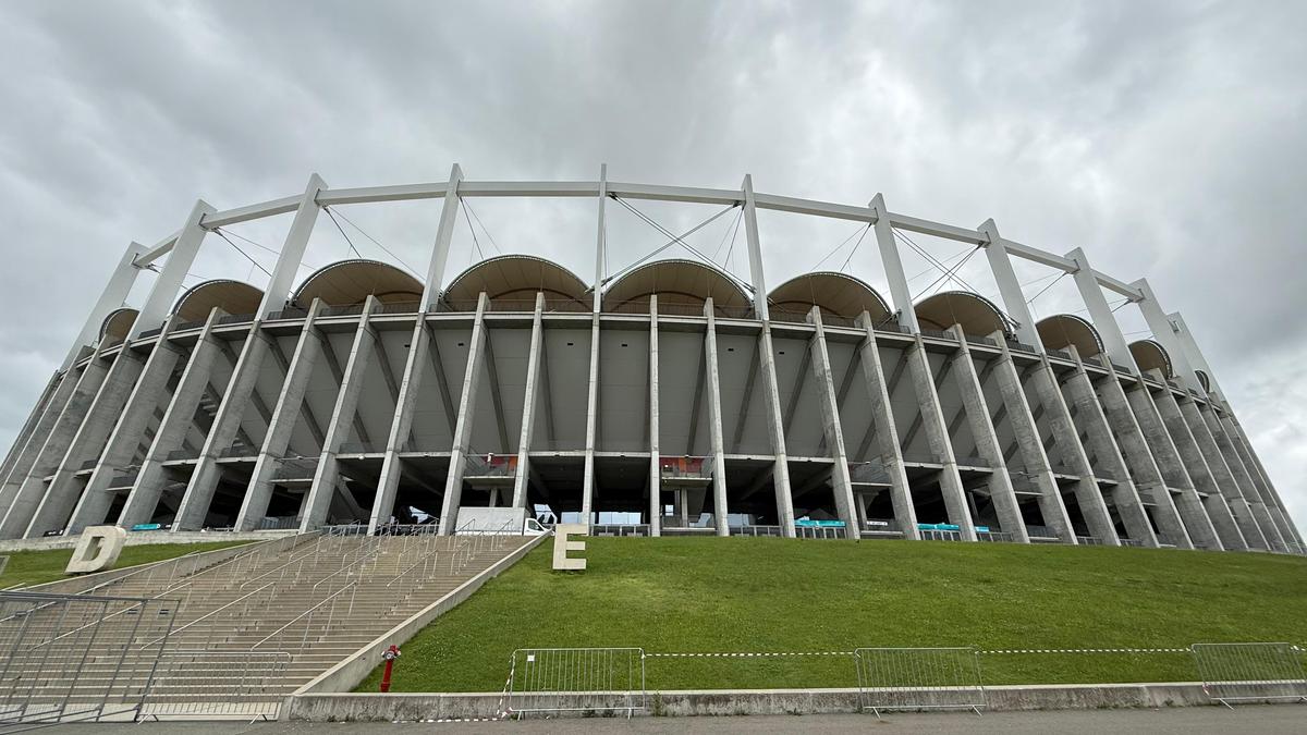 FCSB - Universitatea Craiova, fiesta roș-albastră, imagini înaintea meciului, 17 mai 2025