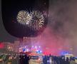 Petrecere și foc de artificii în Piața Constituției. FCSB, campioană Superligă 2024-2025. Foto: Sergiu Alexandru (GSP.RO)