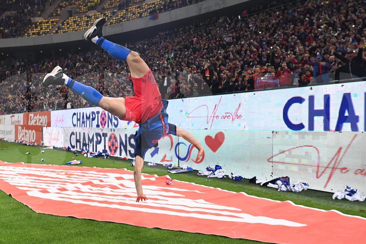Cele mai tari imagini de la petrecerea de titlu a FCSB-ului