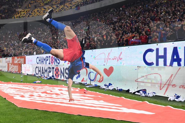 Valentin Crețu. FCSB, campioană Superligă 2024-2025. Foto: Eduard Vînătoru / Ionuț Iordache (GSP.RO)