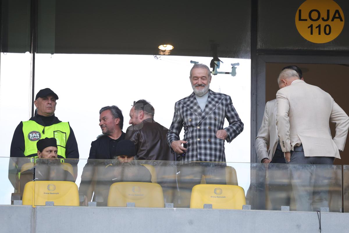 Gigi Becali, pe Arena Națională la FCSB - Universitatea Craiova  / foto GSP