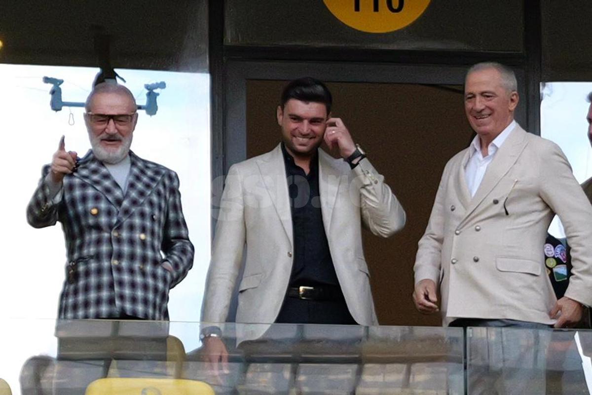 Gigi Becali, pe Arena Națională la FCSB - Universitatea Craiova  / foto GSP