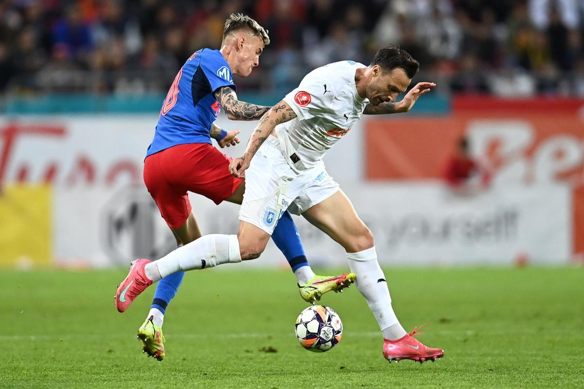 Mirel Rădoi, „săgeți” către adversara din play-off, imediat după eșecul cu FCSB: „Sunt împinși acolo sus”