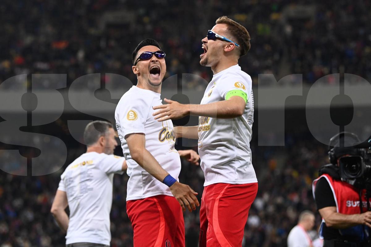 Cele mai tari imagini de la petrecerea de titlu a FCSB-ului