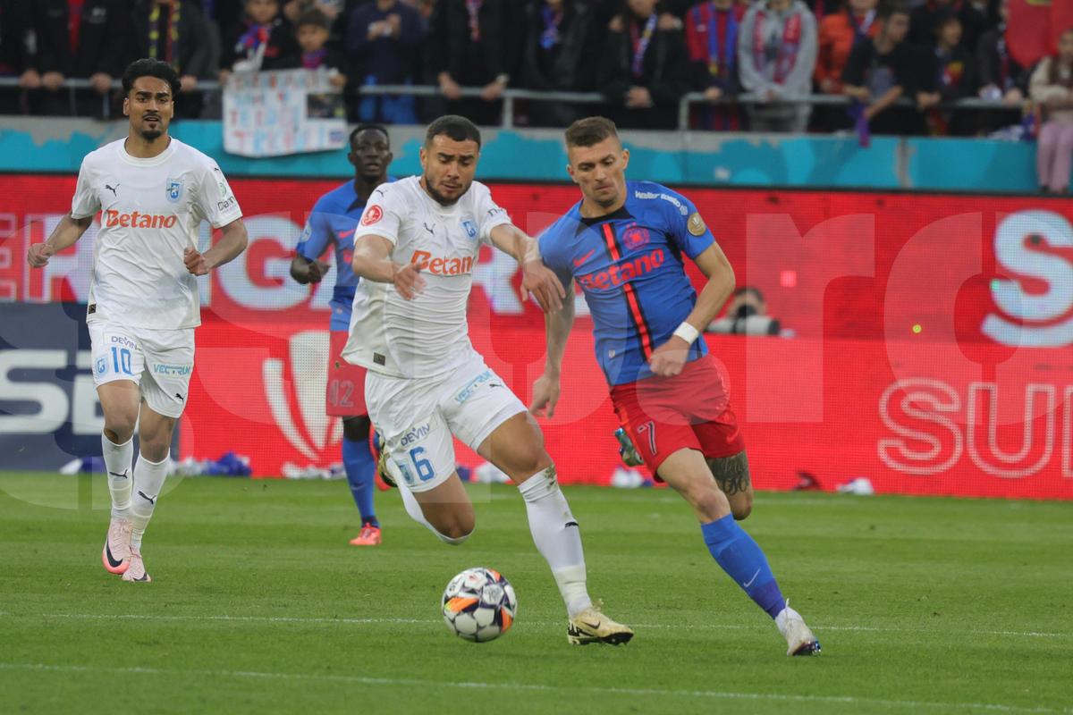 FCSB - Universitatea Craiova, petrecere de titlu pentru bucureșteni, imagini din meci // 17.05.2025