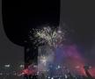 Petrecere și foc de artificii în Piața Constituției. FCSB, campioană Superligă 2024-2025. Foto: Sergiu Alexandru (GSP.RO)