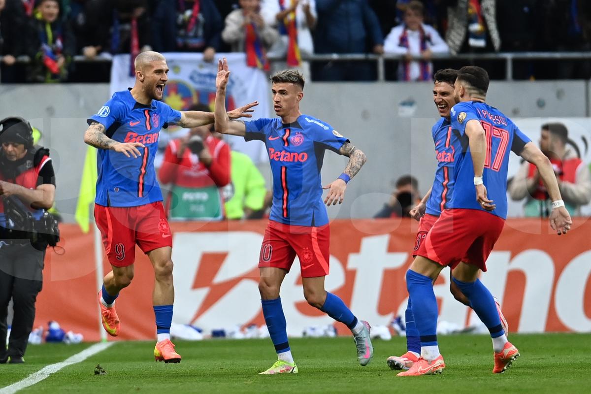 FCSB - Universitatea Craiova, petrecere de titlu pentru bucureșteni, imagini din meci // 17.05.2025