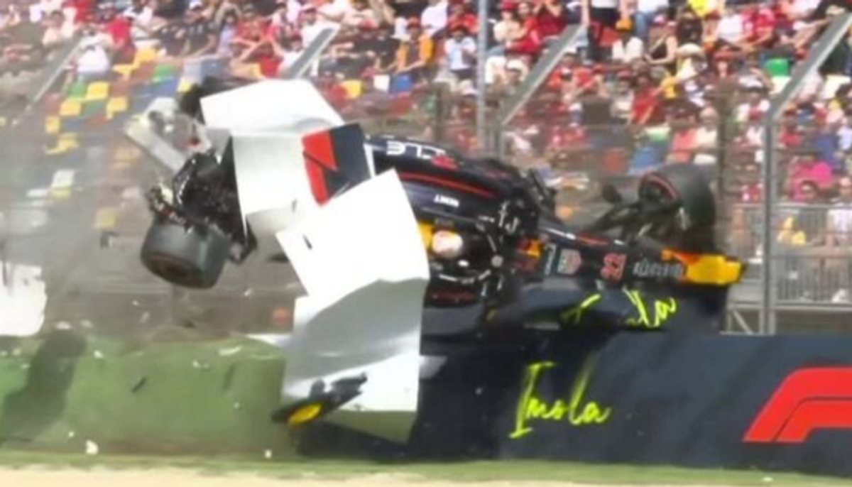 Yuki Tsunoda, accident violent în calificările de la Imola