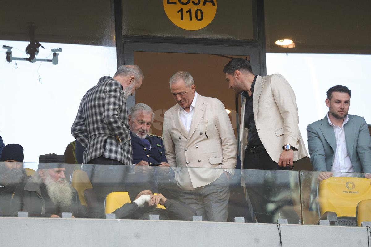 Ilie Năstase a fost prezent la FCSB - Universitatea Craiova
