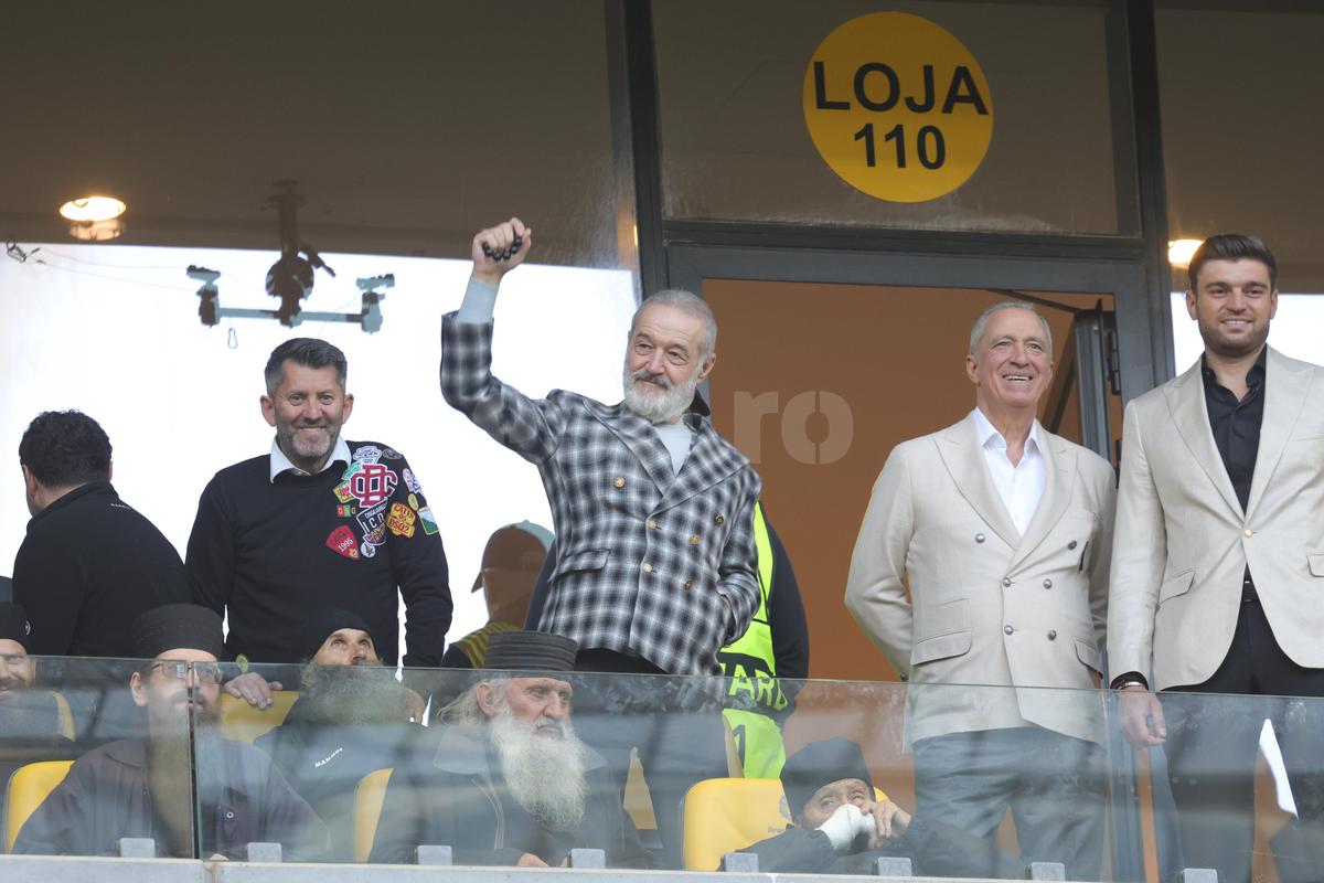 Gigi Becali, pe Arena Națională la FCSB - Universitatea Craiova  / foto GSP