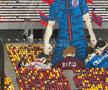 Scenografia pregătită de FCSB / FOTO: GSP