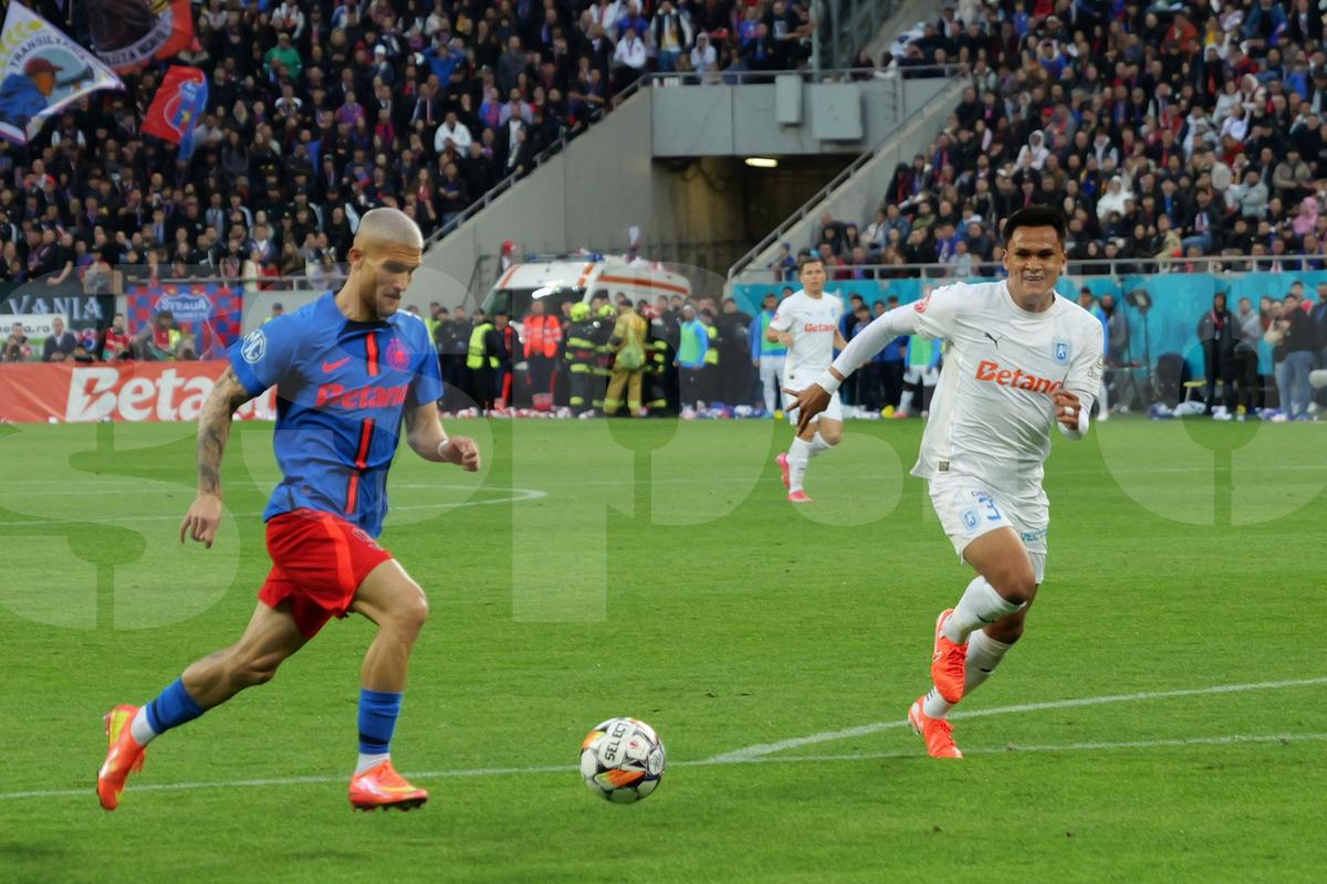 FCSB - Universitatea Craiova, petrecere de titlu pentru bucureșteni, imagini din meci // 17.05.2025