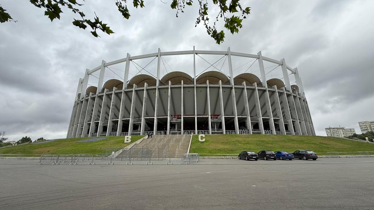 FCSB - Universitatea Craiova, fiesta roș-albastră, imagini înaintea meciului, 17 mai 2025