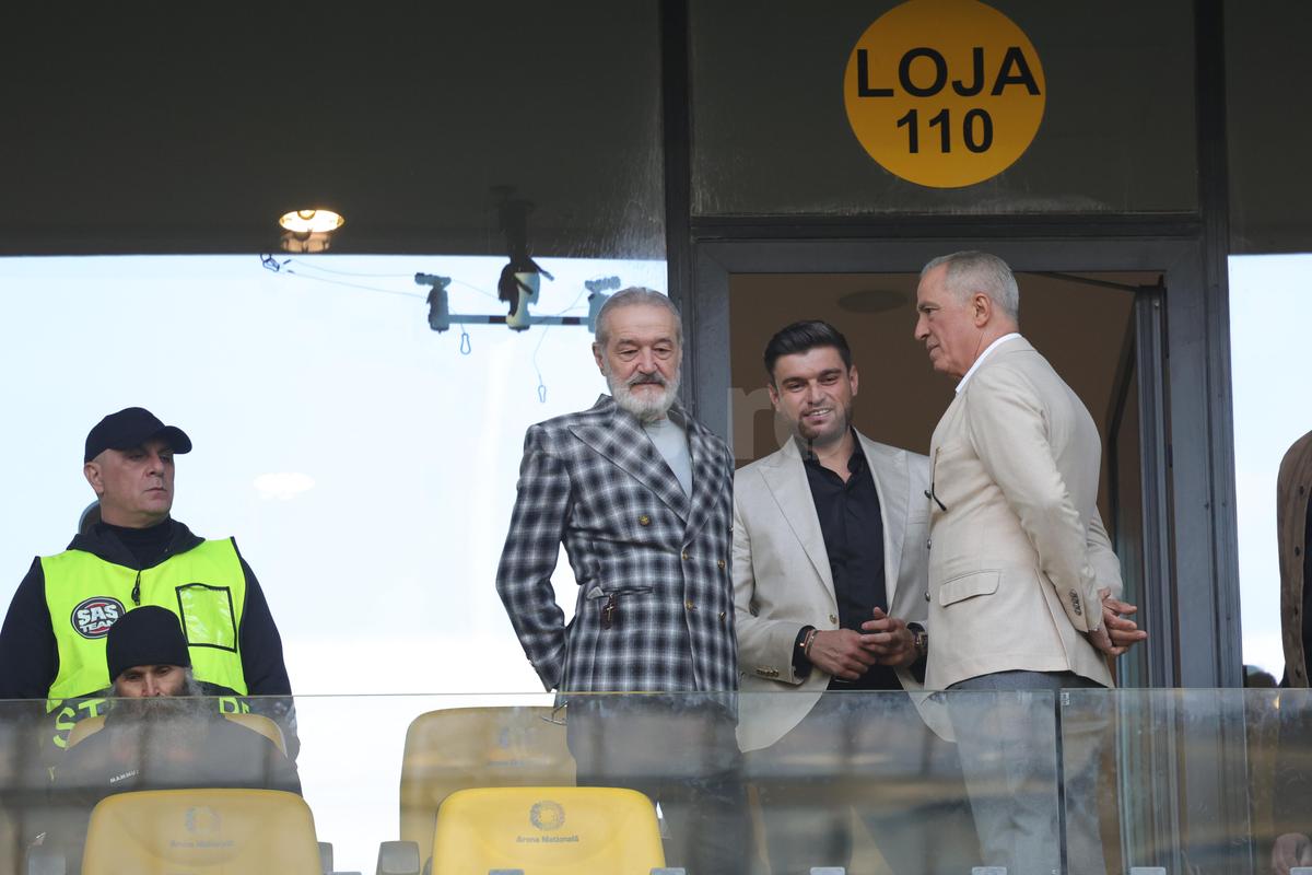 Gigi Becali, pe Arena Națională la FCSB - Universitatea Craiova  / foto GSP