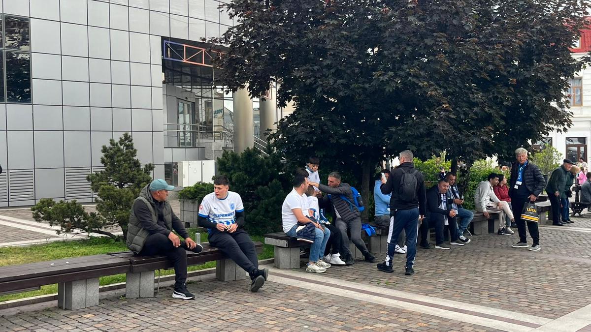 Universitatea Craiova - U Cluj: imagini înainte de meci