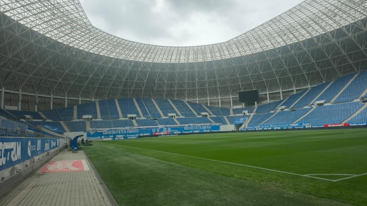 Universitatea Craiova - U Cluj: imagini înainte de meci